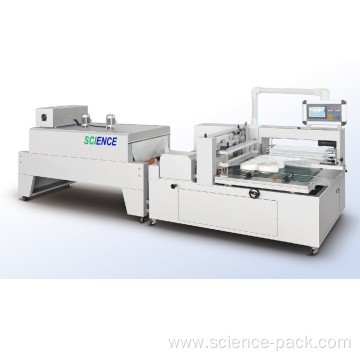 Automatic Circle Plate Heat Shrink Wrapping Machine